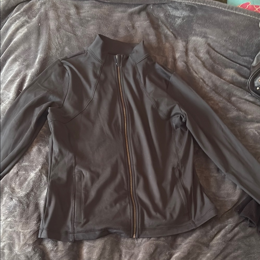 Black Full-Zip Jacket